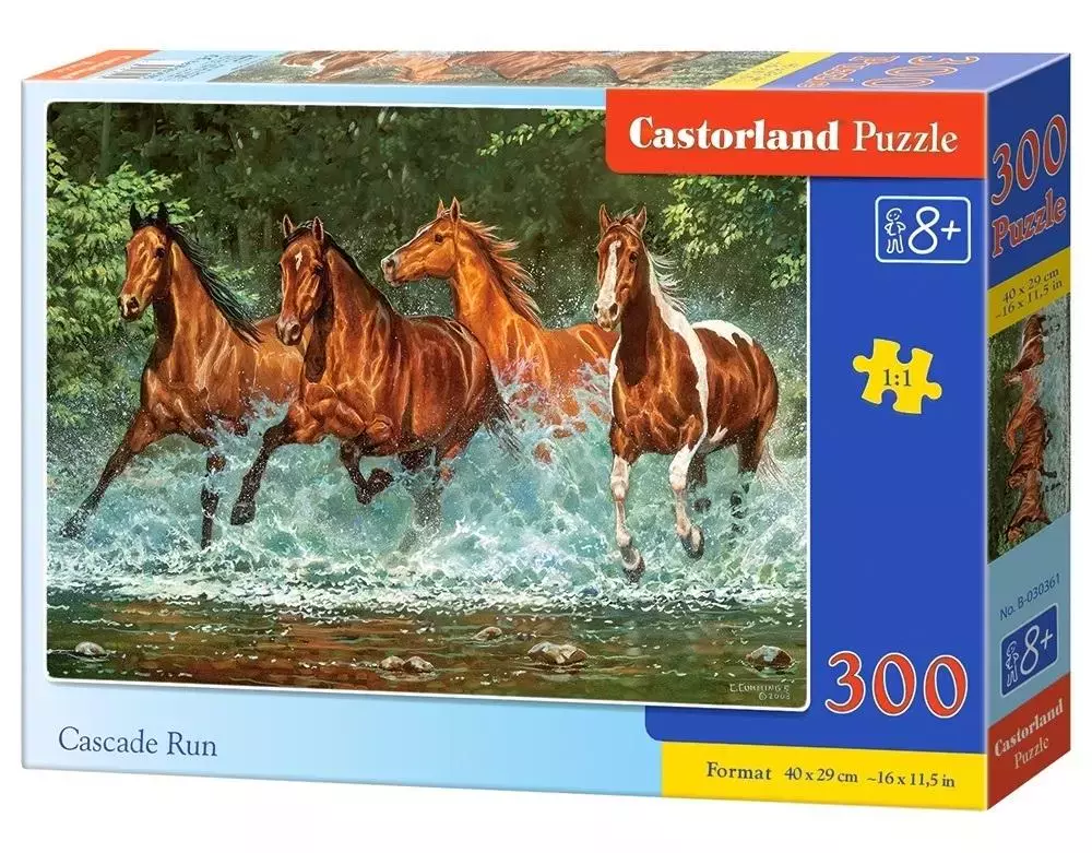 Puzzle 300 elementów, Cascade Run - Puzzle