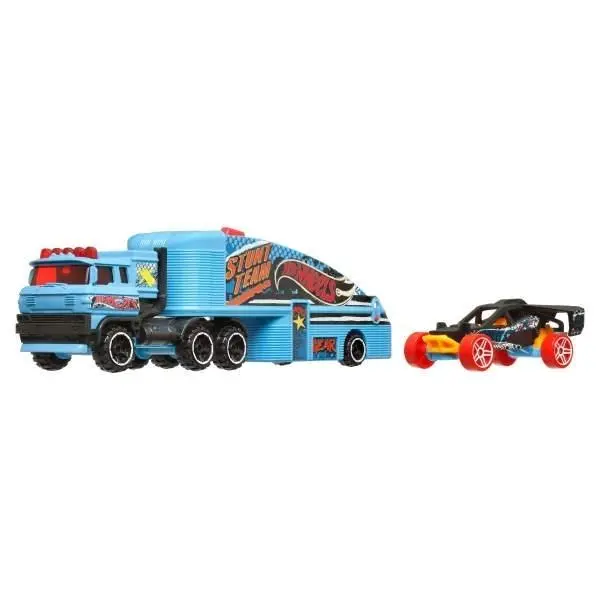 Hot Wheels Ciężarówka + samochód mix - Zabawki