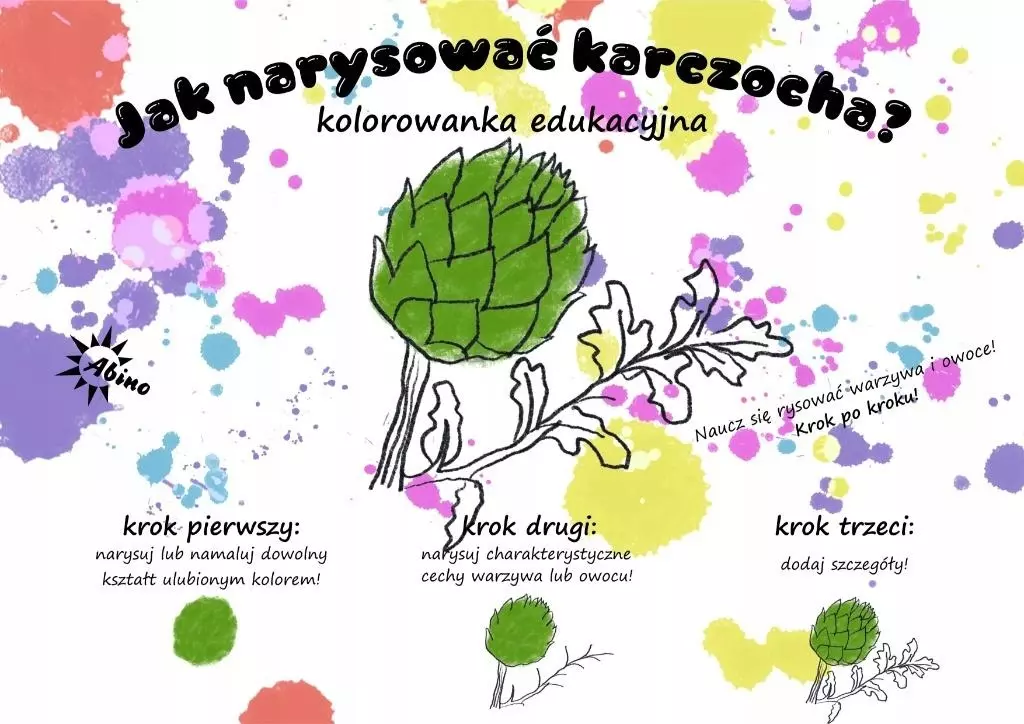 Jak narysować karczocha - Książki