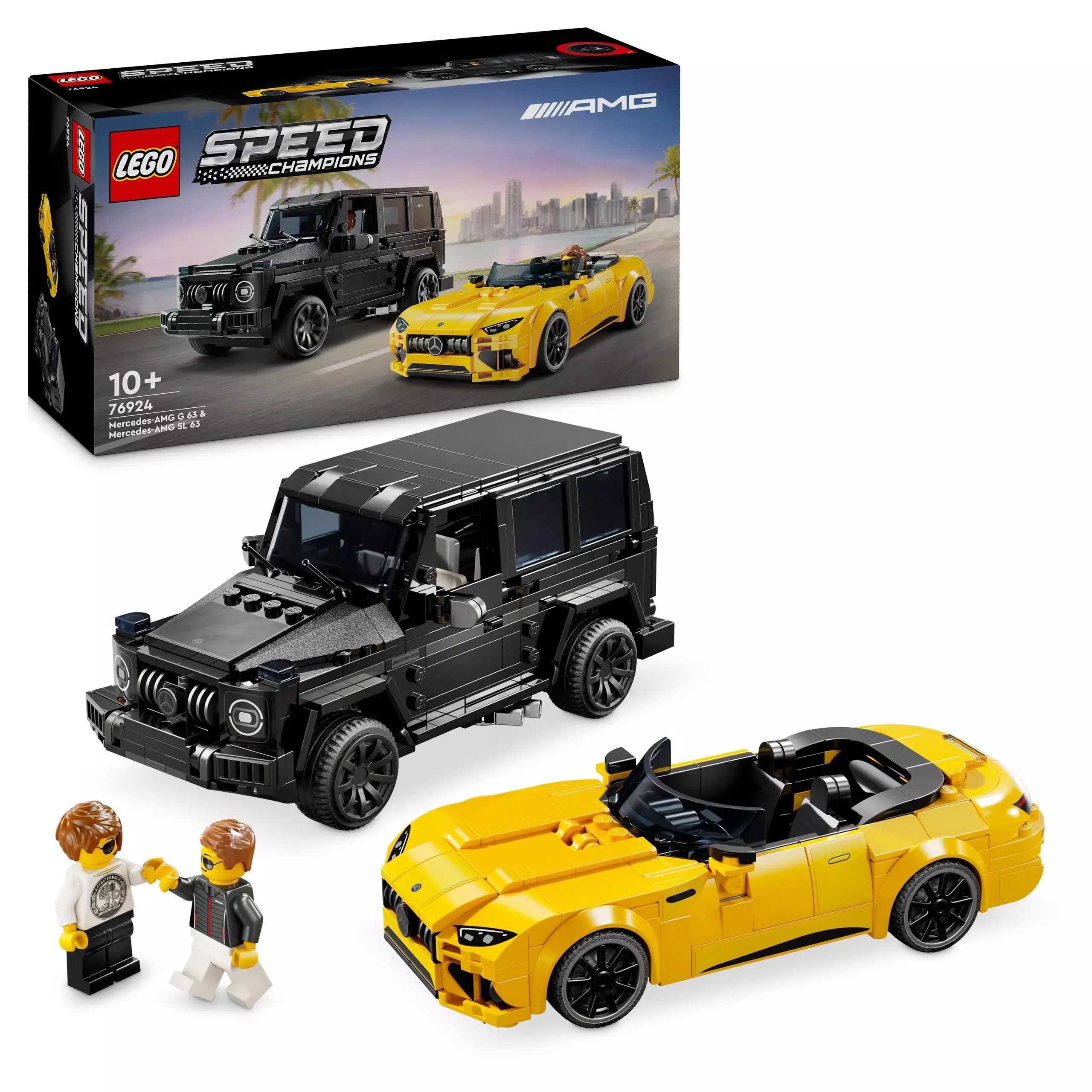 LEGO Speed Champions Mercedes-AMG G 63 i Mercedes-AMG SL 63 76924 - Zabawki