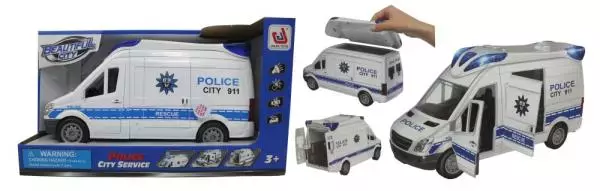 Auto policja światło,dźwięk 1003750 - Zabawki