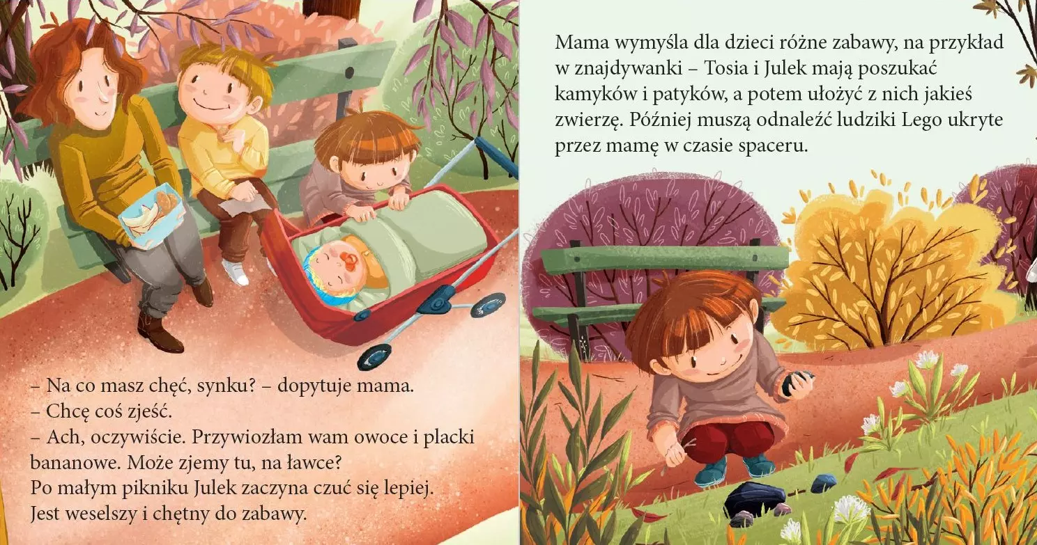 Tosia i Julek idą spać. (Nie) Tacy sami - Książki