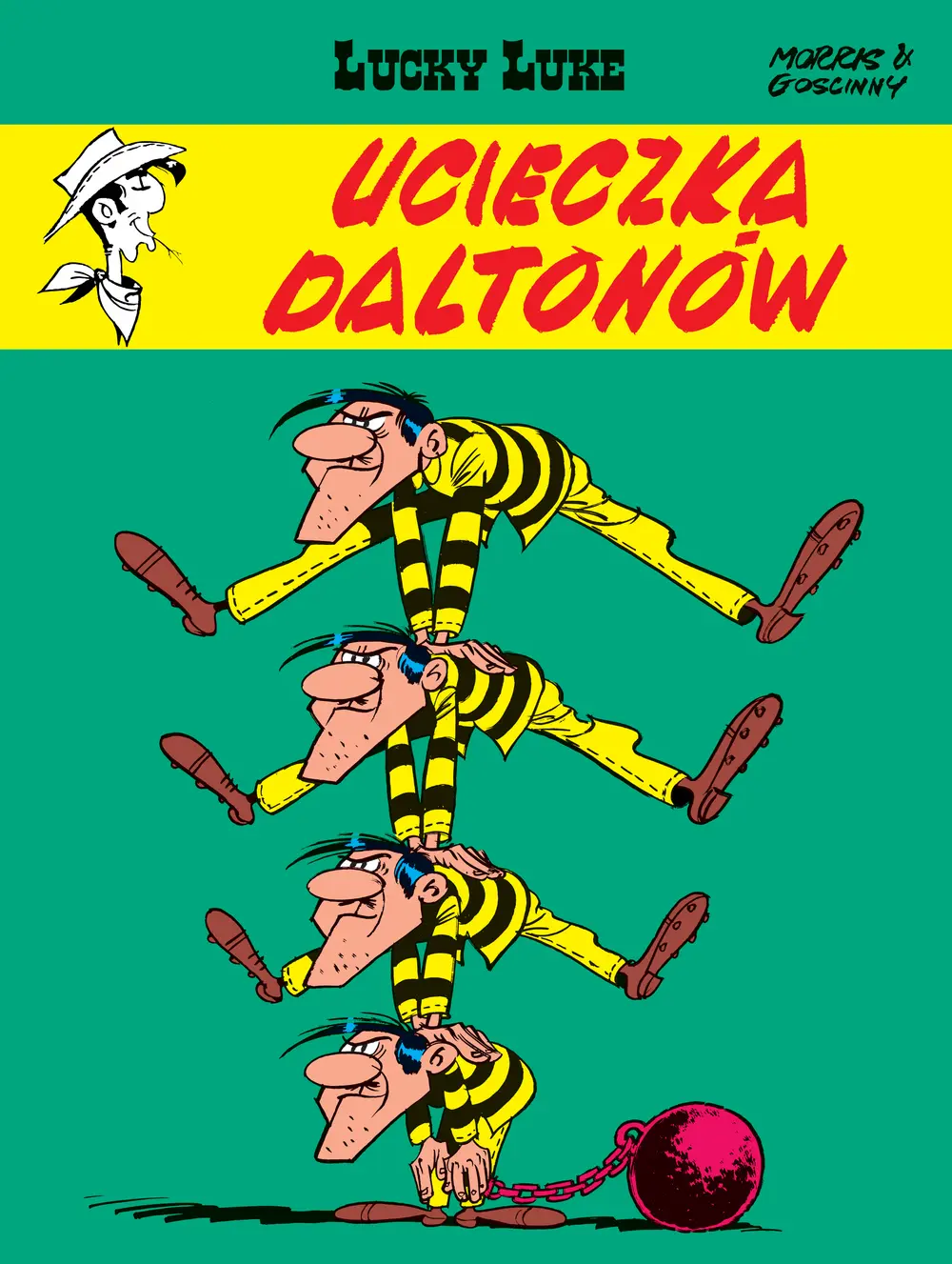 Lucky Luke. Ucieczka Daltonów - Książki