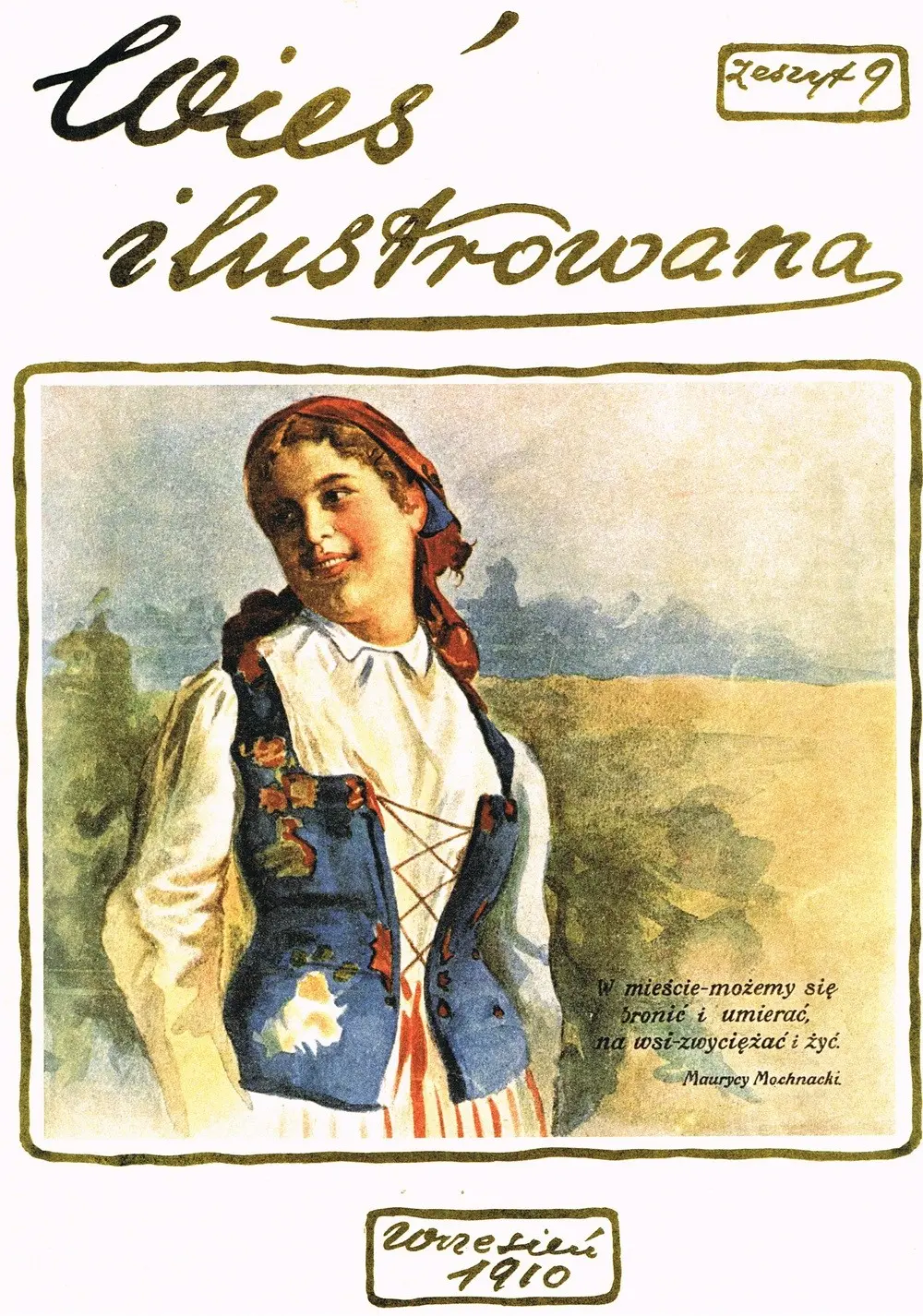 Wieś ilustrowana zeszyt 9 Wrzesień 1910 - Książki