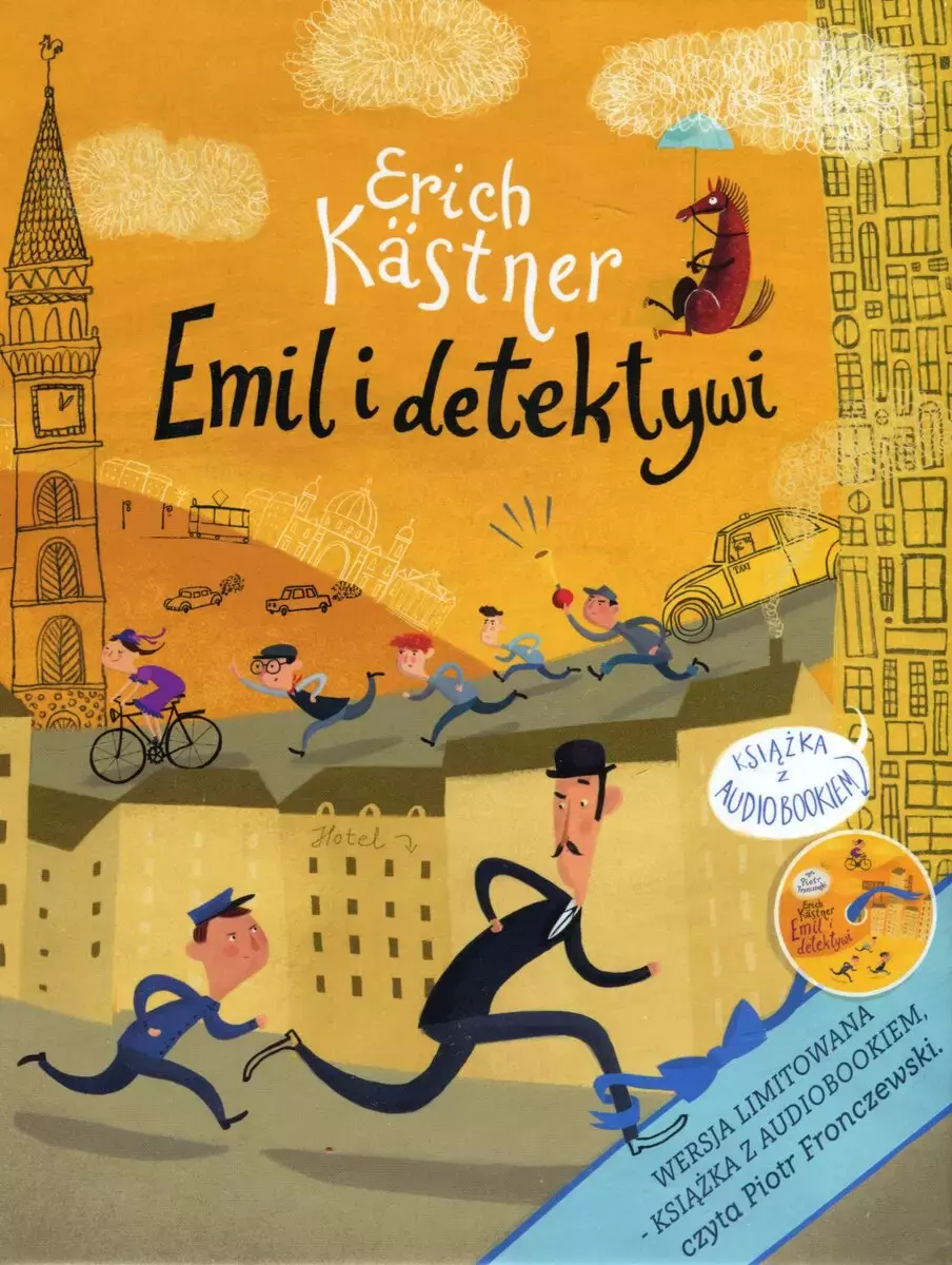 Emil i detektywi (wersja limitowana - książka z audiobookiem) - Audiobooki