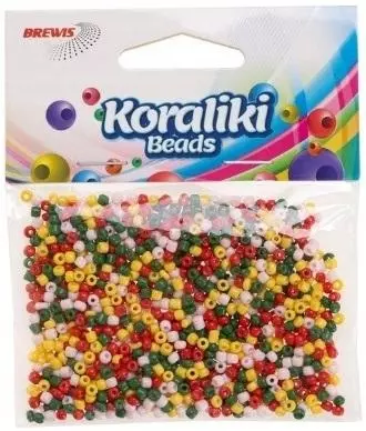 Koraliki akrylowe do nawlekania 35mm 30g - Książki