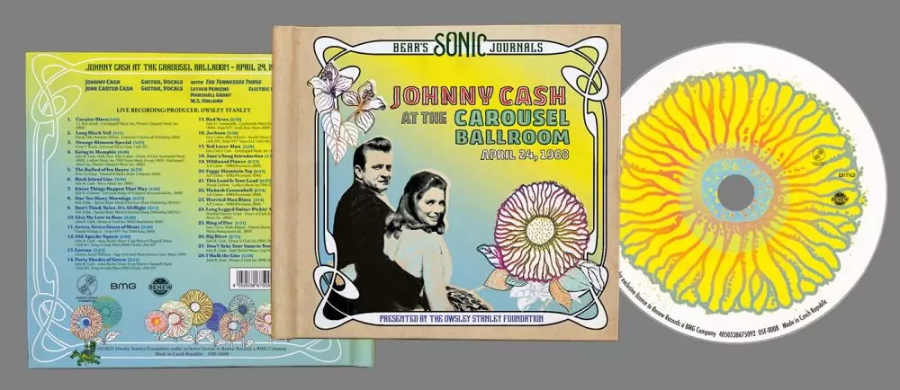 Bear's Sonic Journals: Johnny Cash At The Carousel Ballroom, April 24 1968, CD - Muzyka