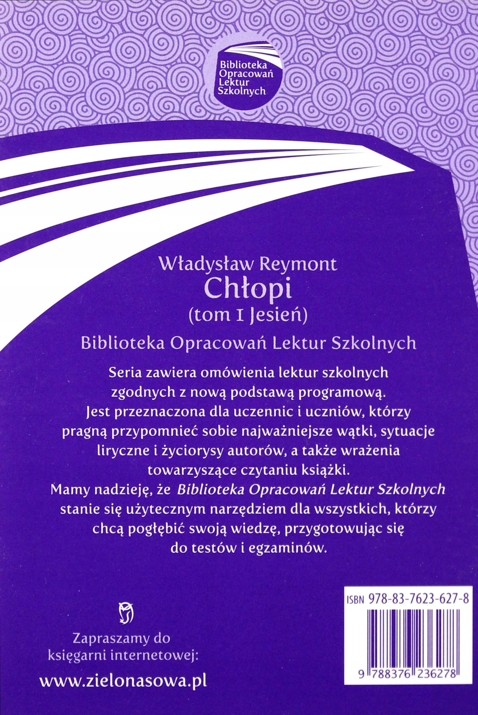 Biblioteka Opracowań Nr 14: Chłopi Tom 1, książka papierowa - Książki