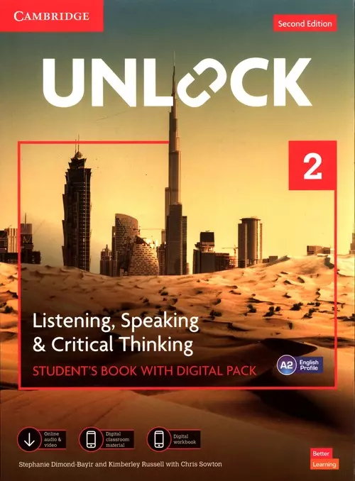 Unlock 2 Listening, Speaking and Critical Thinking Student's Book with Digital Pack - Książki