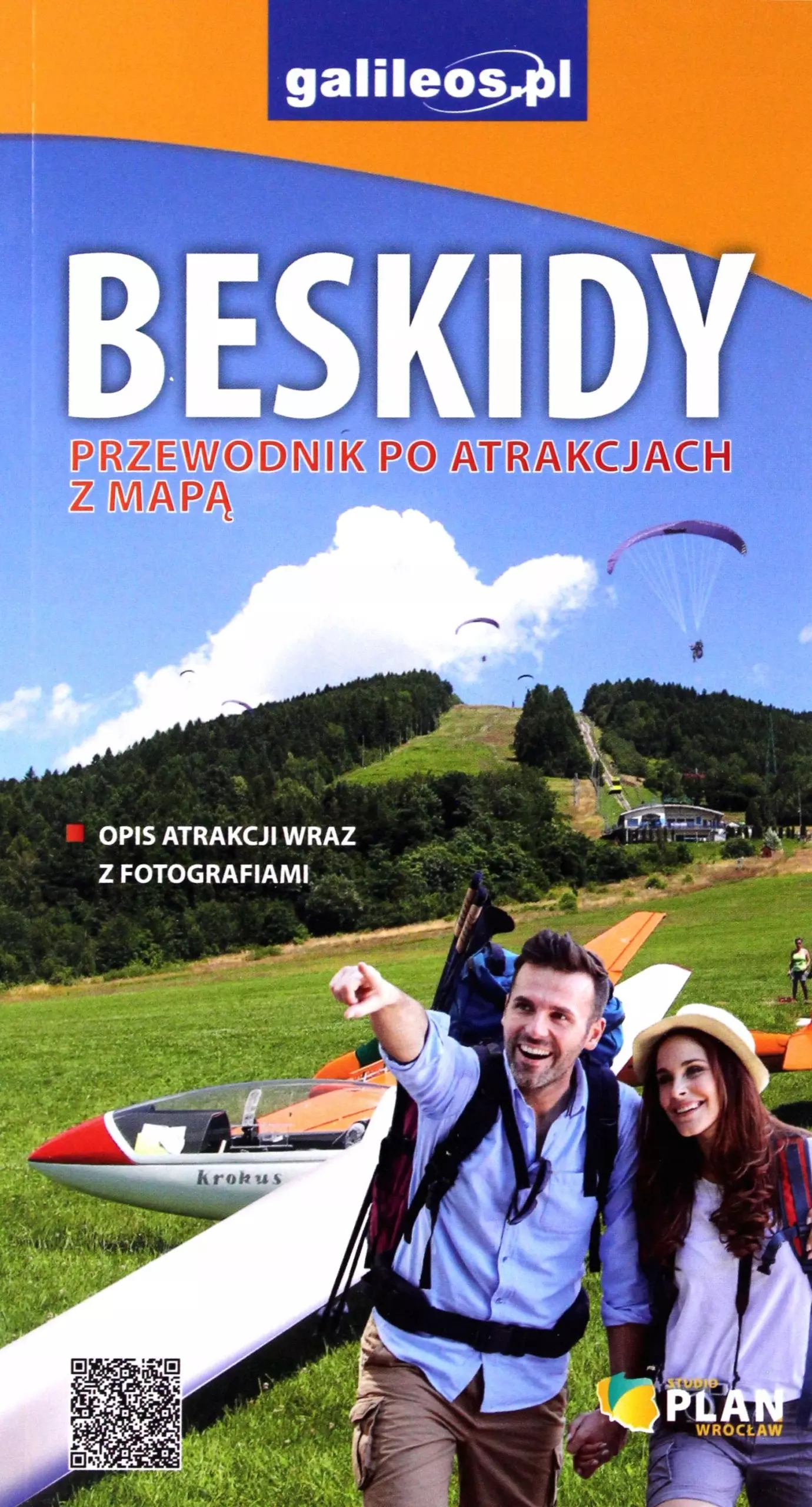 Beskidy Przewodnik po atrakcjach z mapą - Książki
