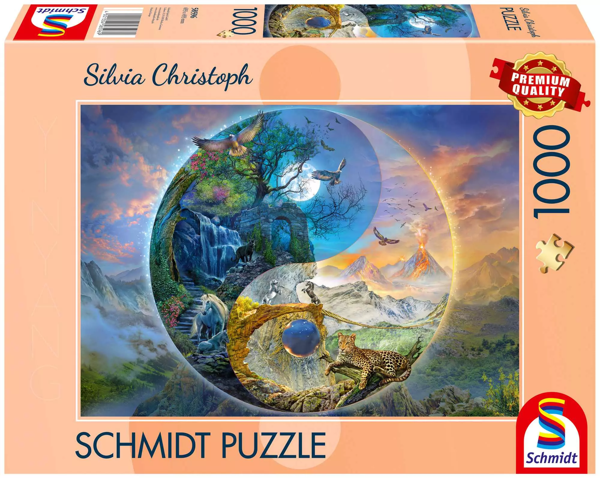 Puzzle 1000 PQ Silvia Christoph Wszędzie góry 113657 - Puzzle