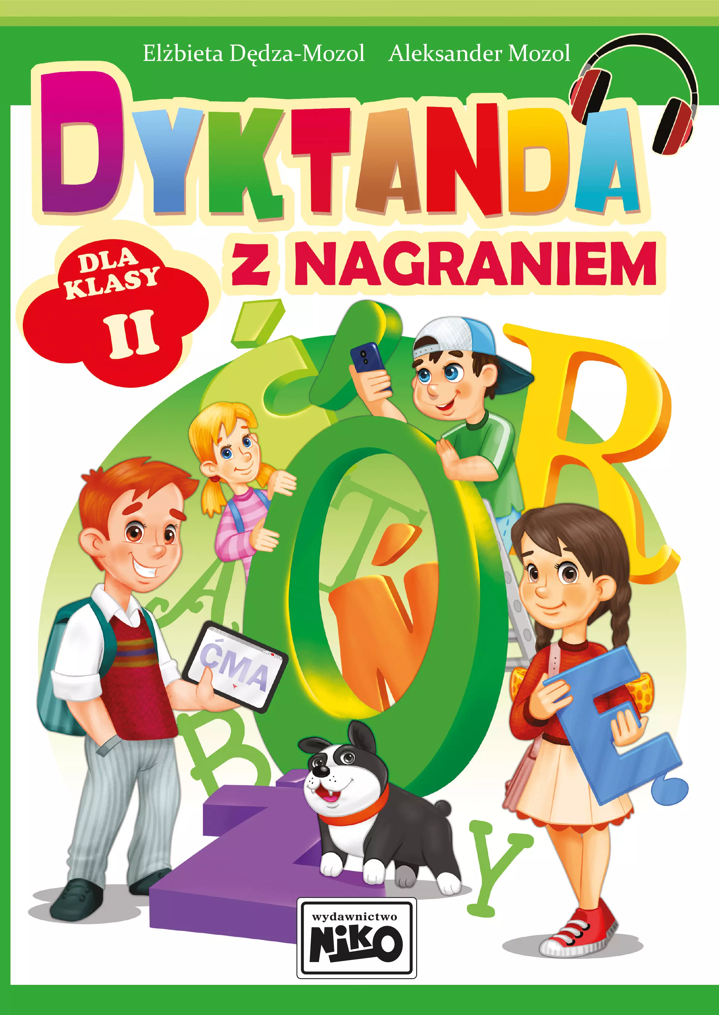 Dyktanda z nagraniem dla klasy 2 - Książki