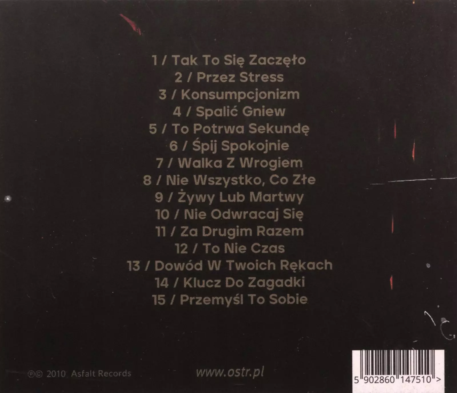Tylko Dla Dorosłych, CD - Muzyka