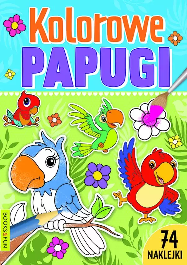 Kolorowe papugi - Książki