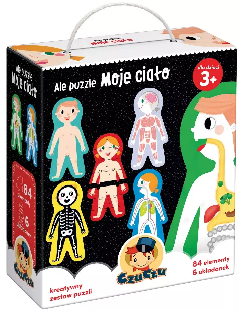 CzuCzu. Puzzle. Moje ciało - Puzzle