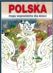 Polska Mapy województw dla dzieci - Książki