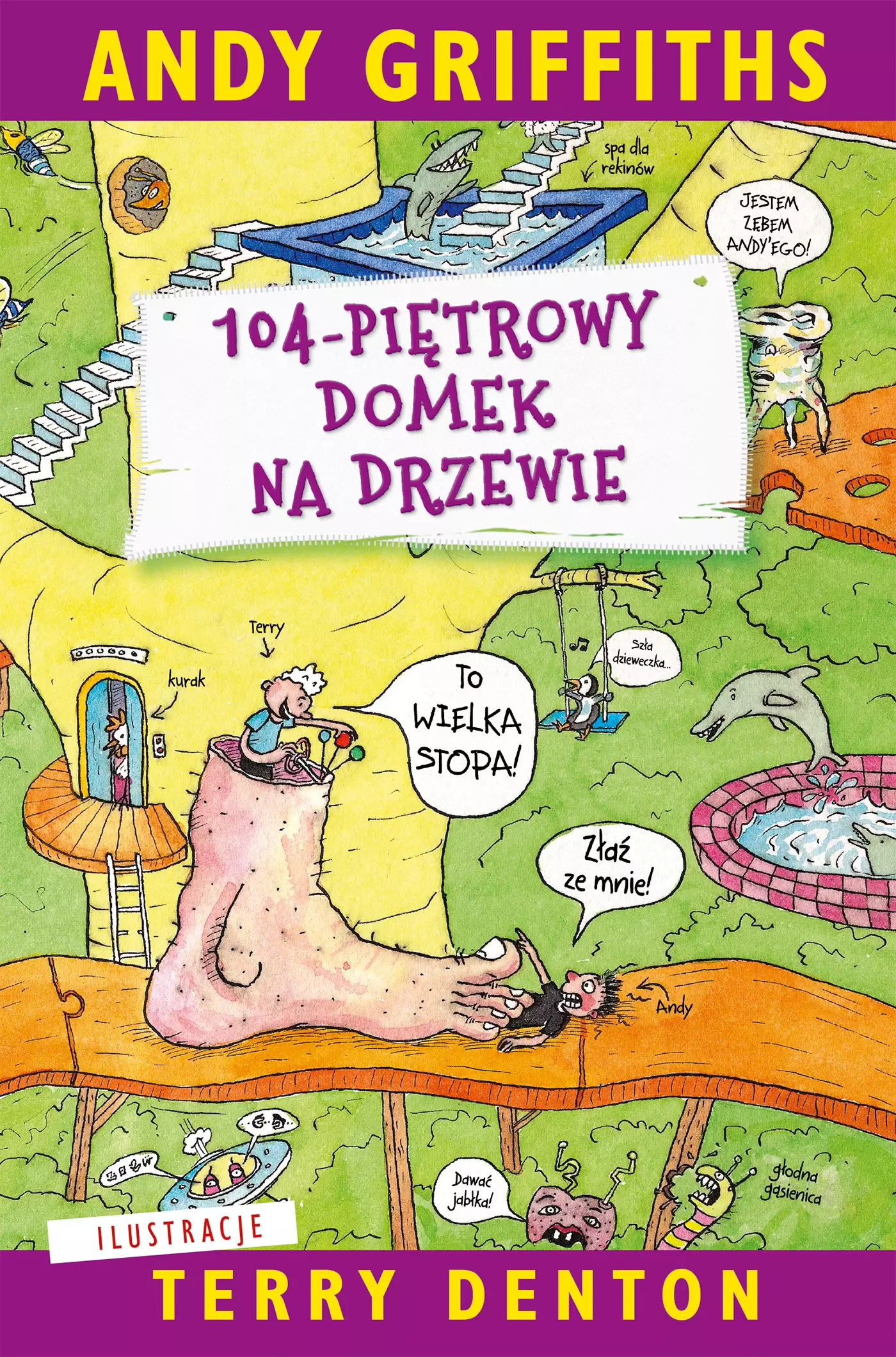 104-piętrowy domek na drzewie - Książki