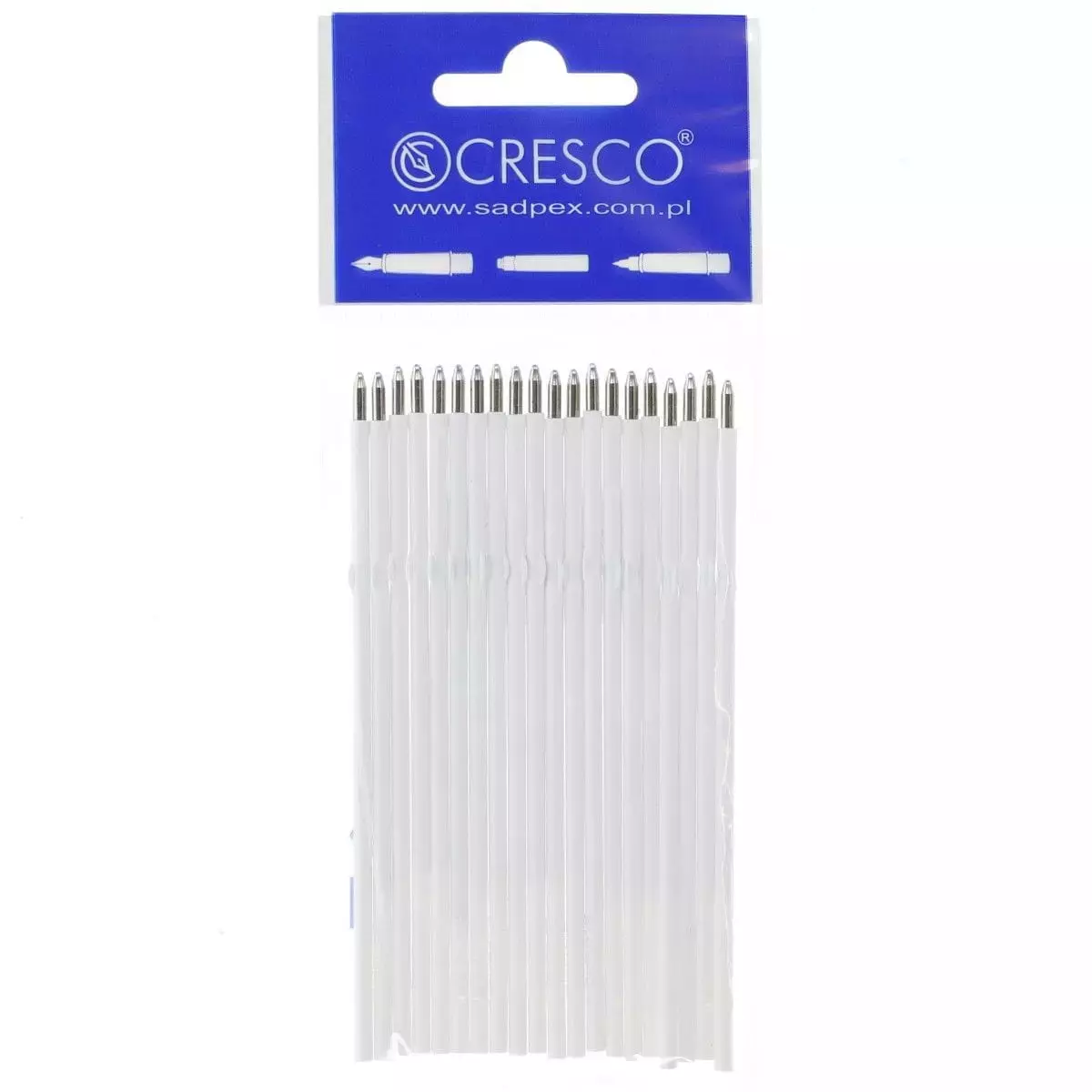 Wkłady do długopisu 0.7 mm, niebieskie - Papiernicze i szkolne
