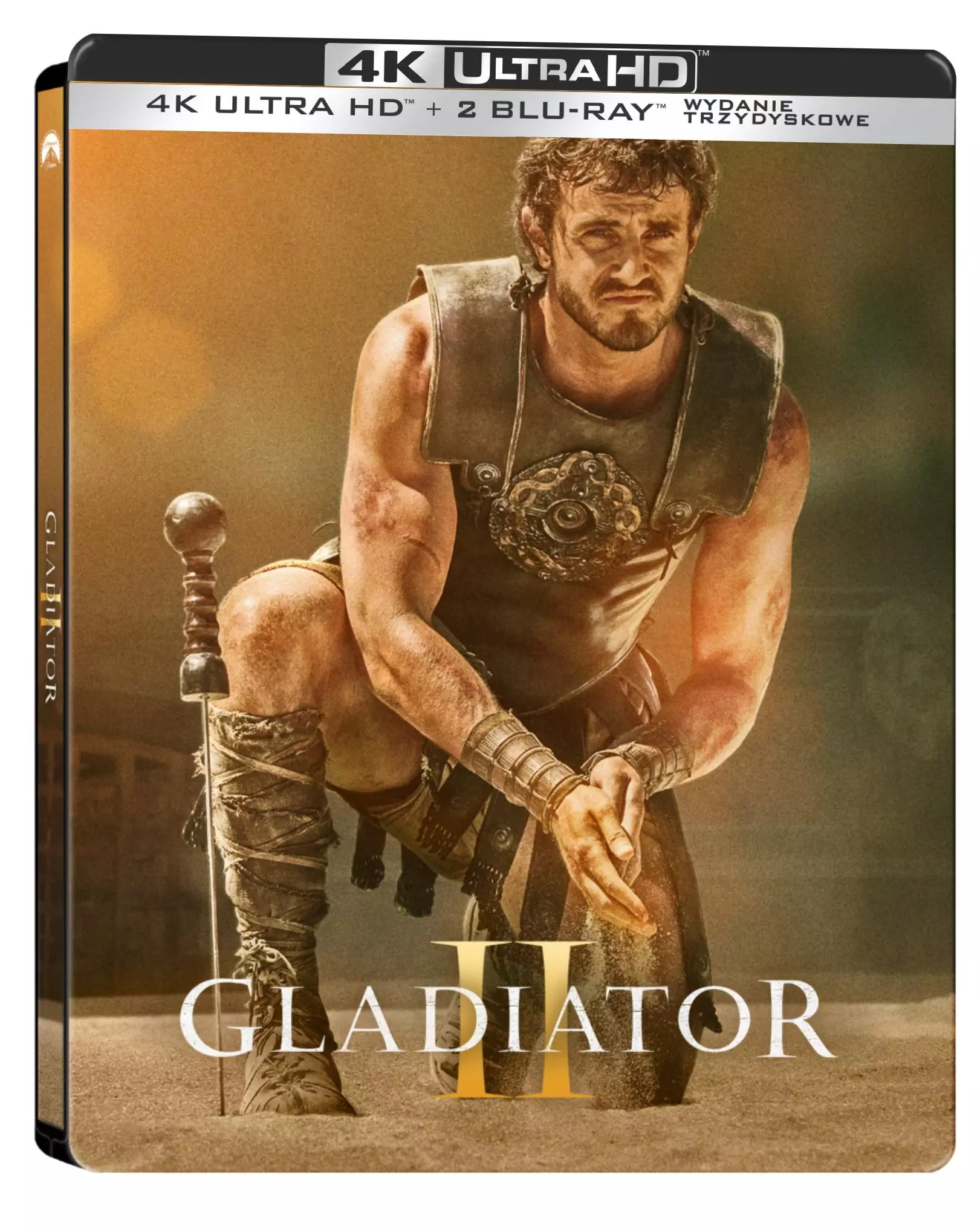 Gladiator II, 3 Blu-ray 4K. Steelbook de luxe - Filmy