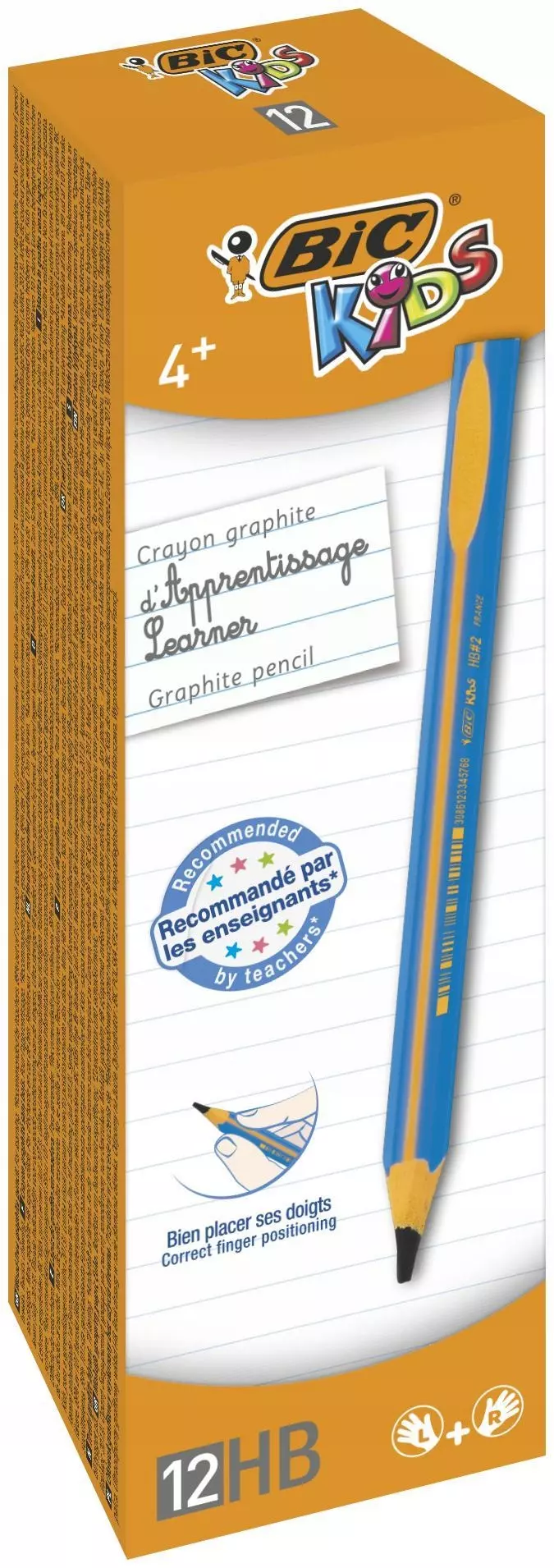 Ołówek do nauki pisania BIC HB 1 szt. - Papiernicze i szkolne