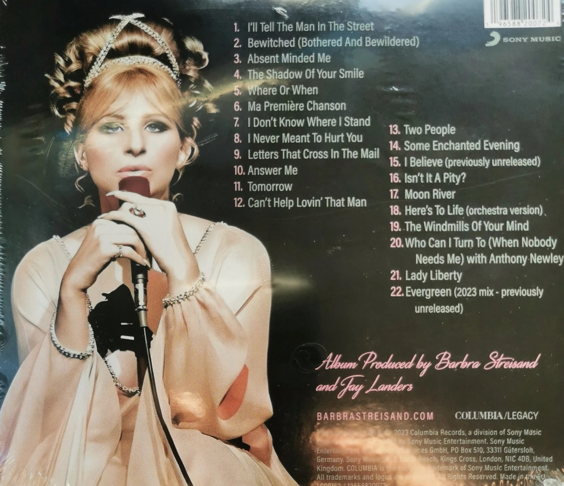 Evergreens Celebrating Six Decades on Columbia Records, CD - Muzyka