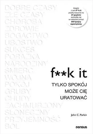 F**k it. Tylko spokój może cię uratować - Książki