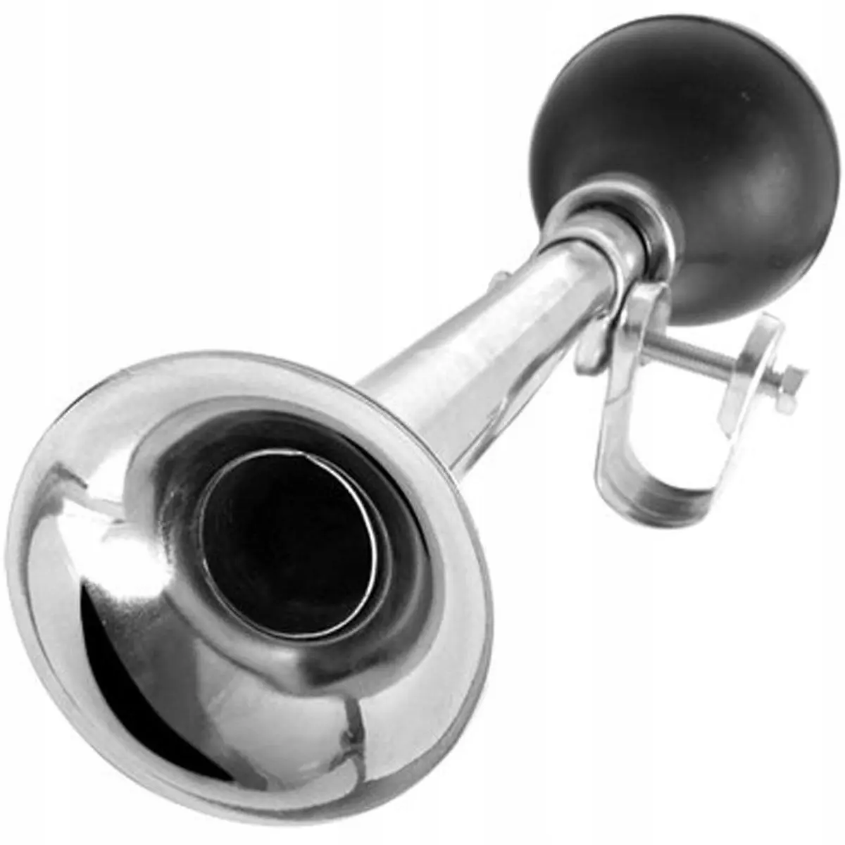 Trąbka Klakson Rowerowy Chrom 21CM Dunlop - Zabawki