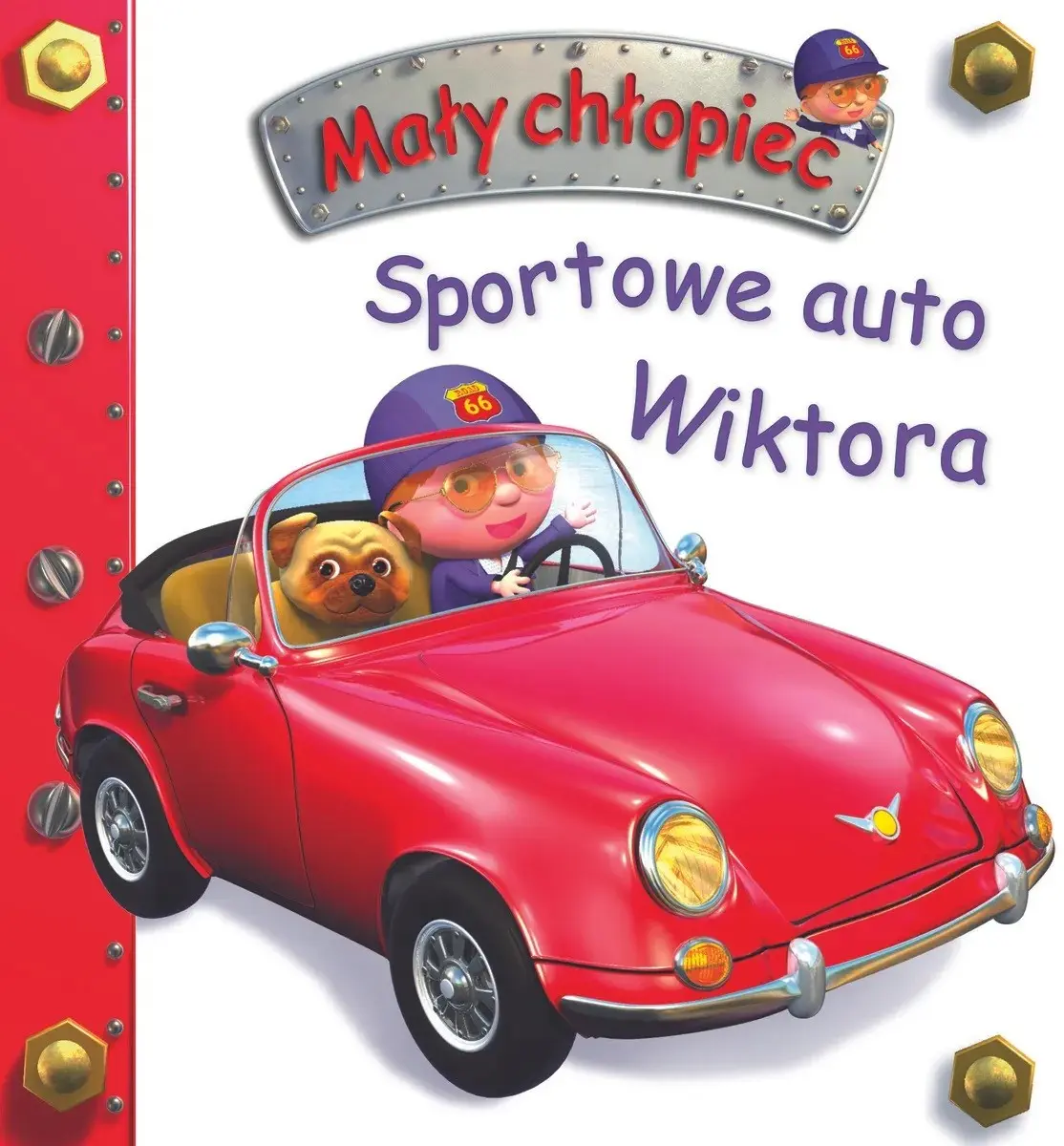 Sportowe auto Wiktora. Mały chłopiec - Książki