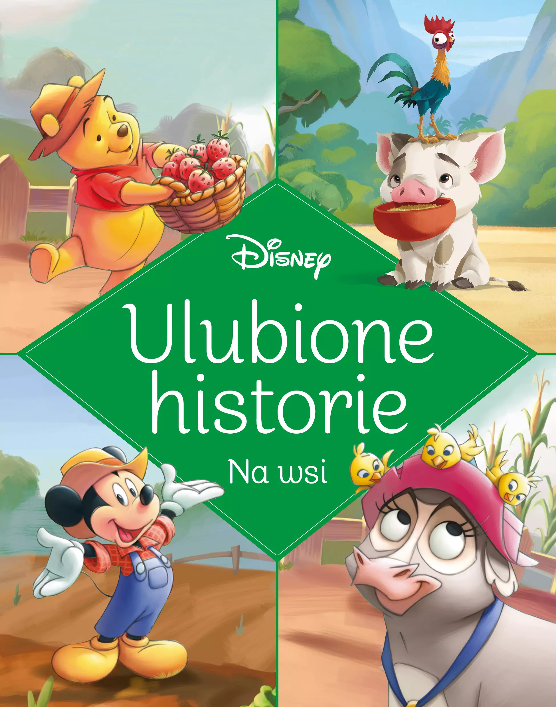 Ulubione historie. Na wsi. Disney - Książki