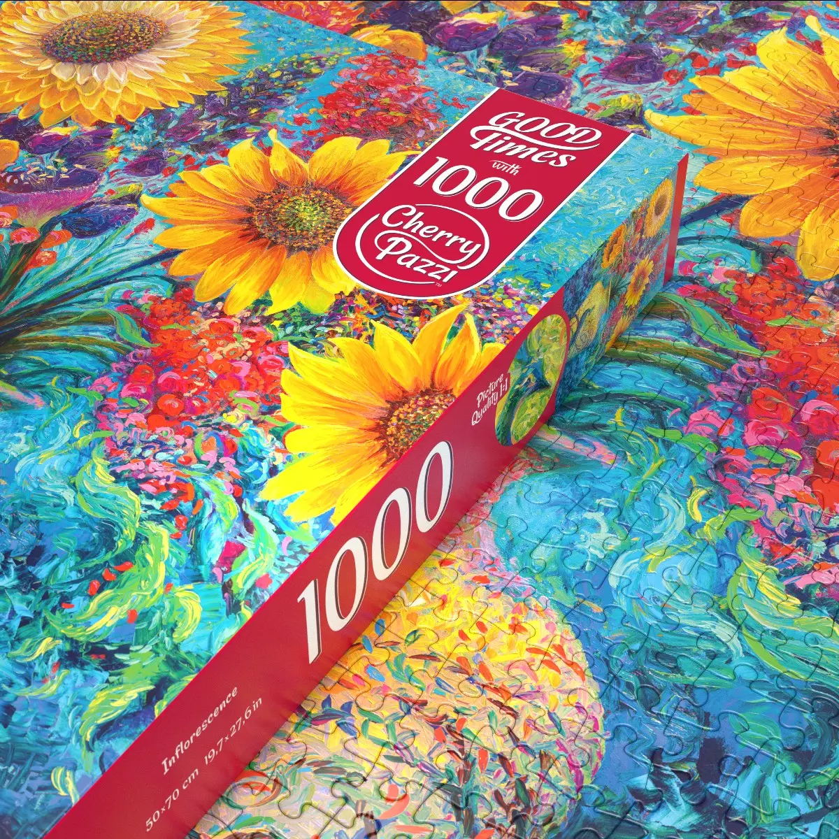 Puzzle 1000 elementów. Kwiatostan 30554 - Puzzle