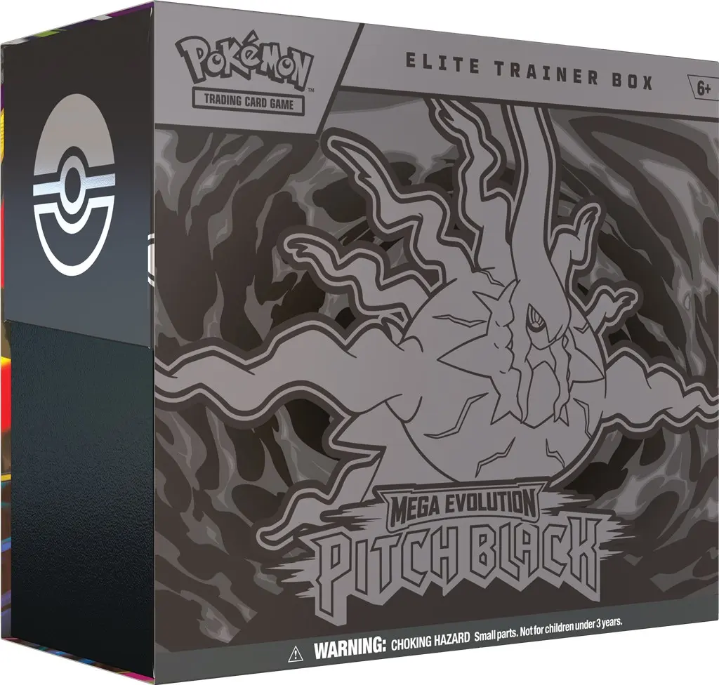 Pokémon TCG: Mega Evolution - Pitch Black - Elite Trainer Box - Gry