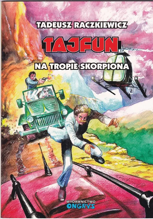 Tajfun Na tropie skorpiona - Książki