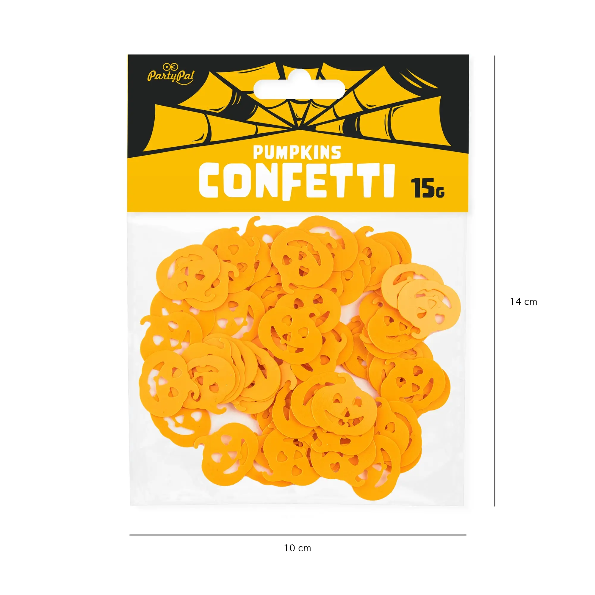 Konfetti Halloween Dynie pomarańczowe 15g - Impreza