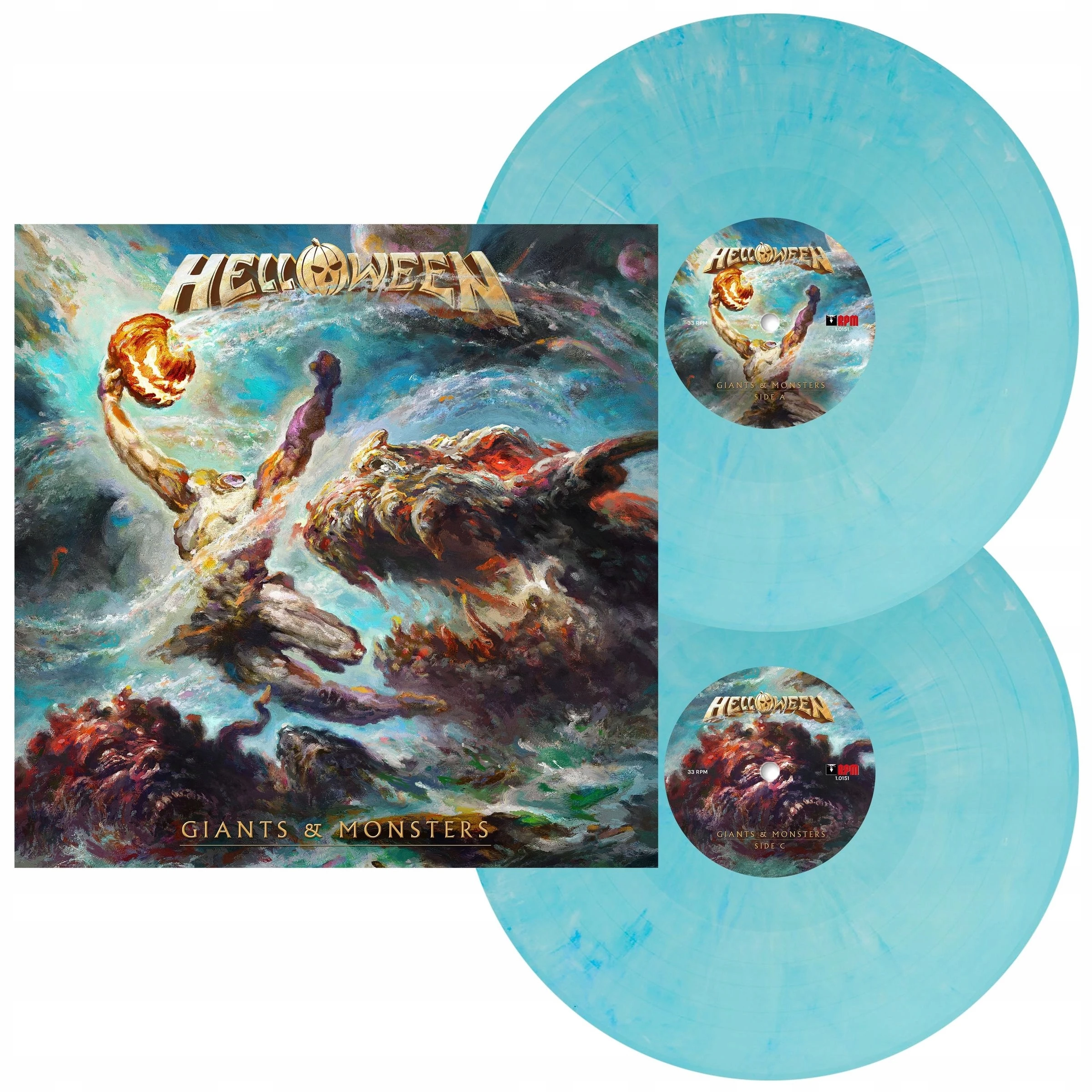 Giants & Monsters LP LIGHT BLUE, Winyl - Muzyka