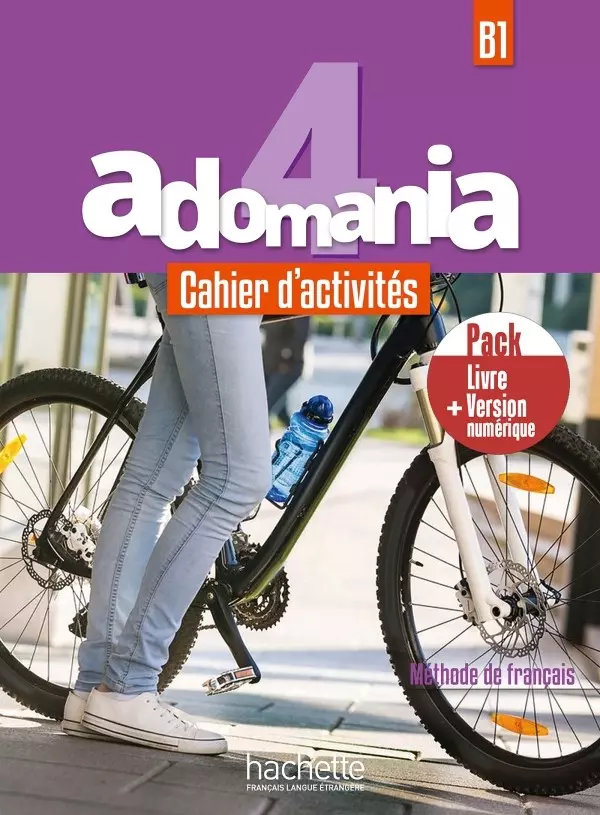 Adomania 4 zeszyt ćwiczeń + audio + Parcours digital + e-ćwiczenia /PACK/ - Książki