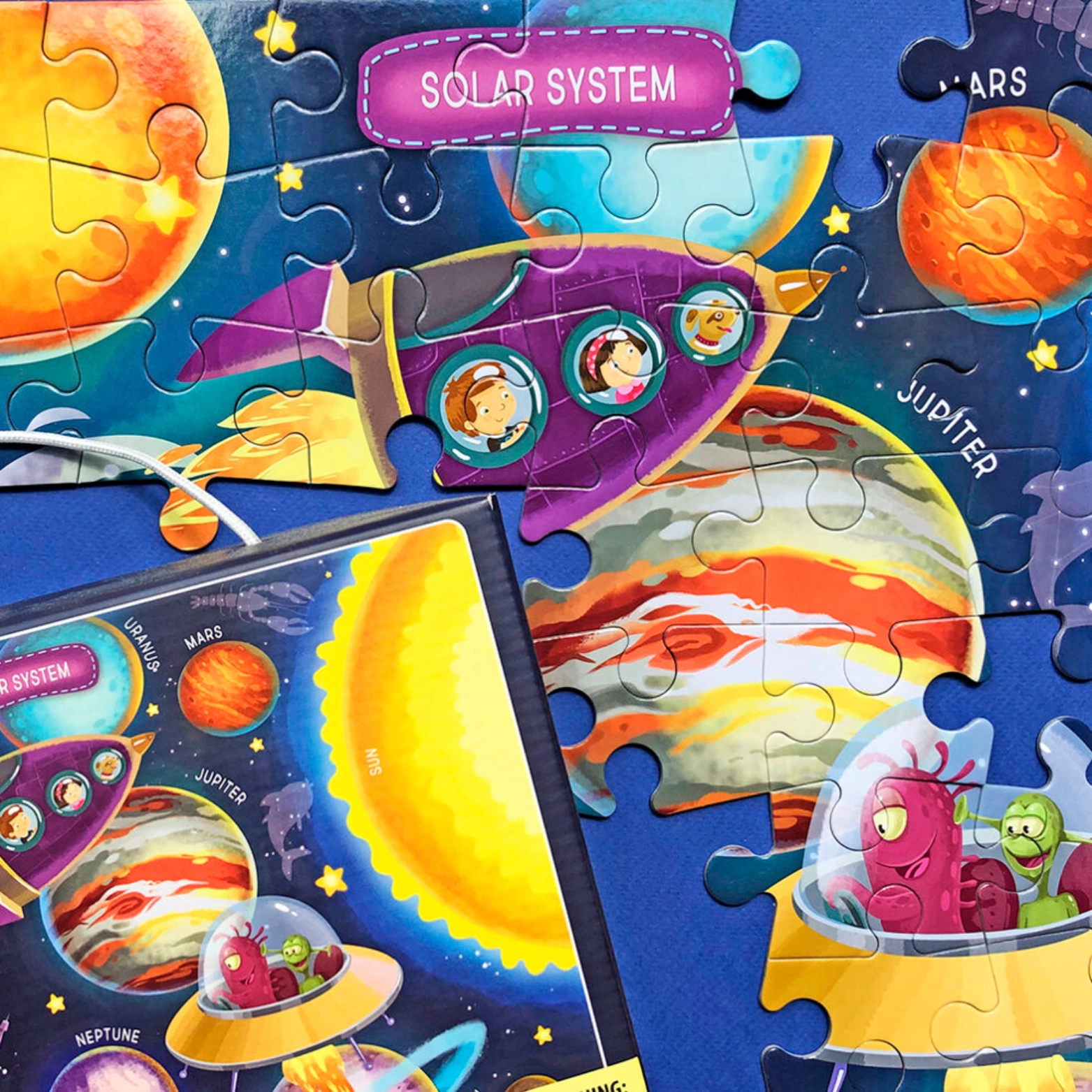 Puzzle 100 elementów. Kosmos - Puzzle