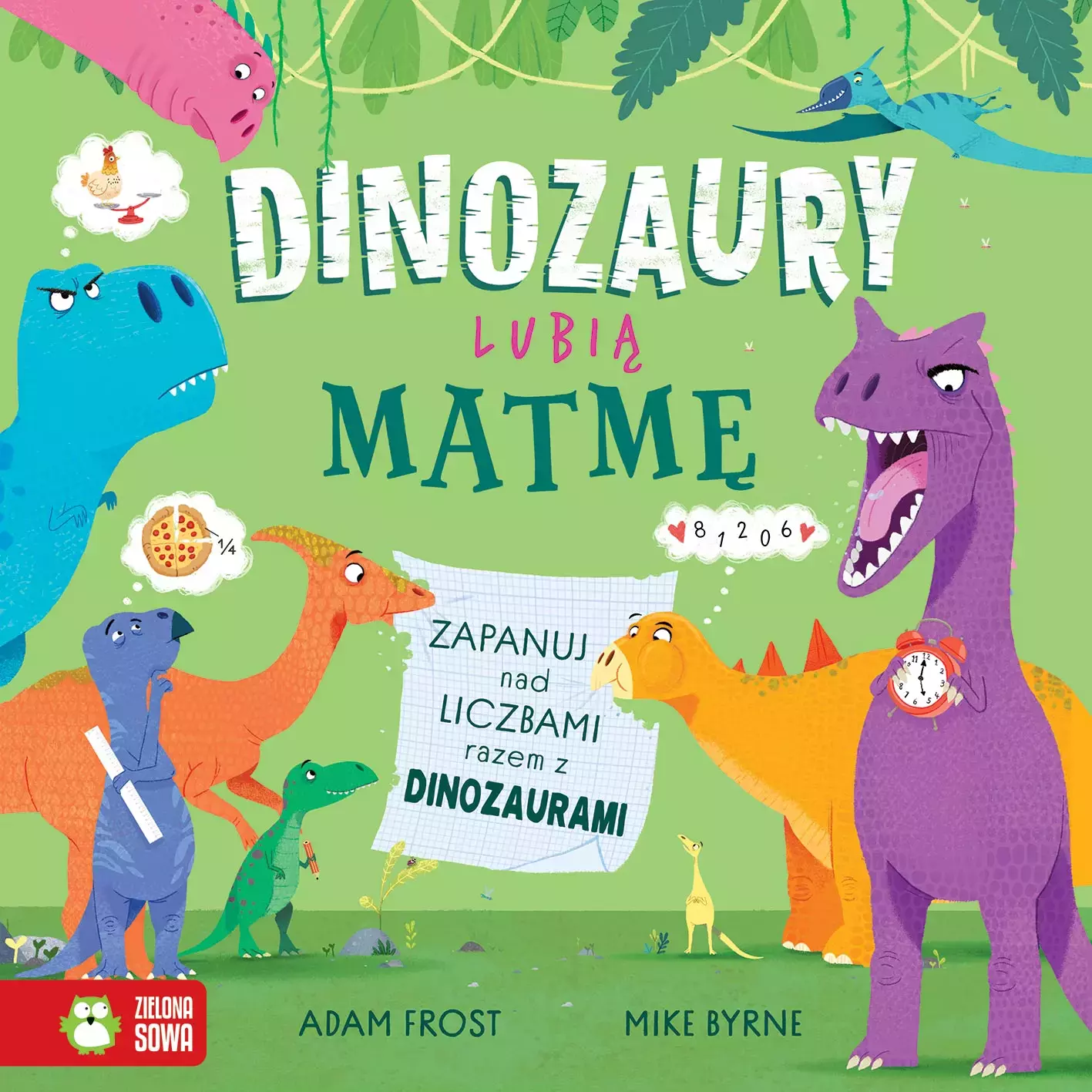 Dinozaury lubią matmę - Książki