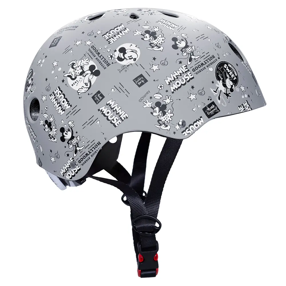 Kask Sportowy Minnie Pattern - D100 - Rozm. M - Zabawki