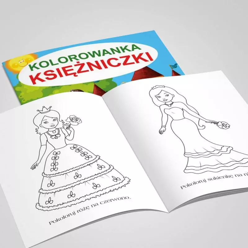 Kolorowanka. Księżniczki - Książki