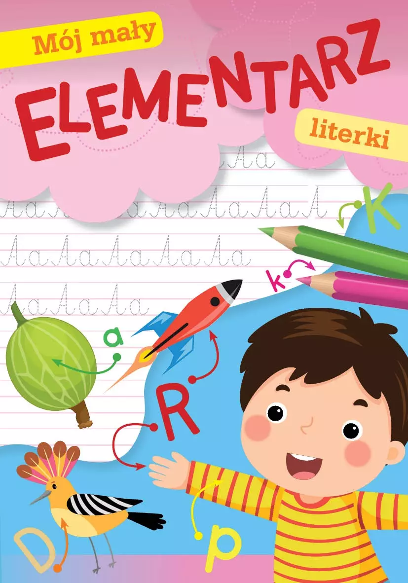 Mój mały elementarz. Literki - Książki