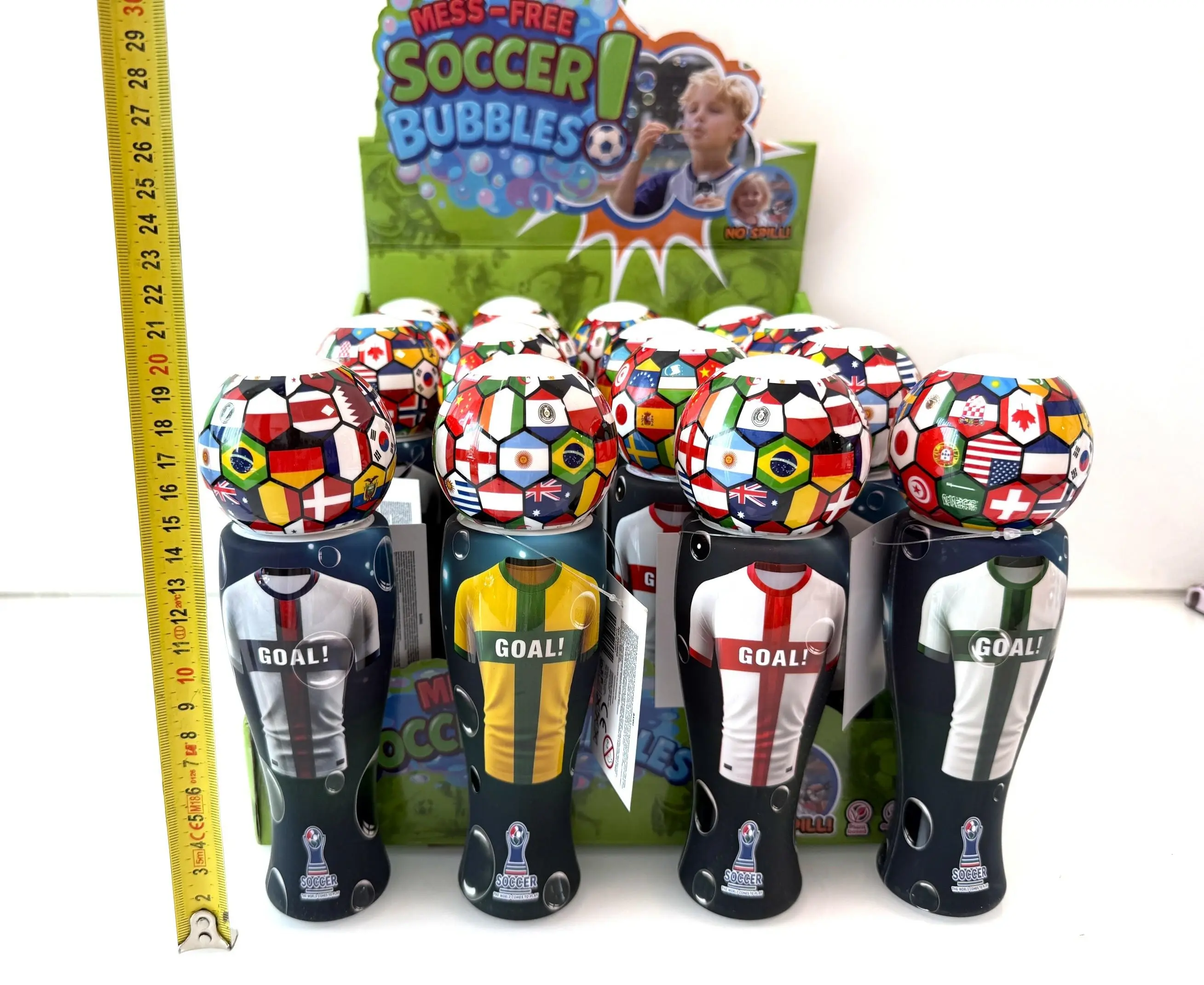 Bańki Mydlane Soccer-niekapki LBD-618 - Zabawki