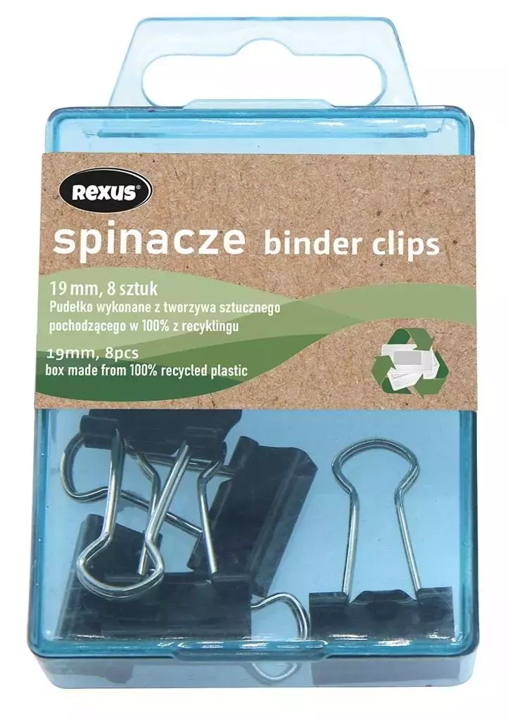 Klipy do papieru 8szt - Papiernicze i szkolne