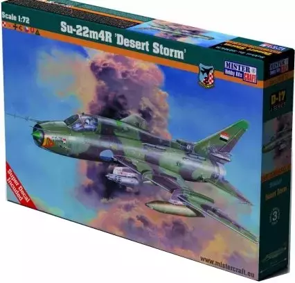 Model samolotu do sklejania Su-22m4/R "Desert Storm" D-17 - Zabawki