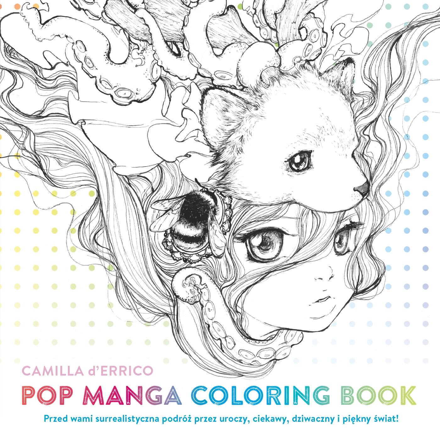 Pop manga coloring book - Książki