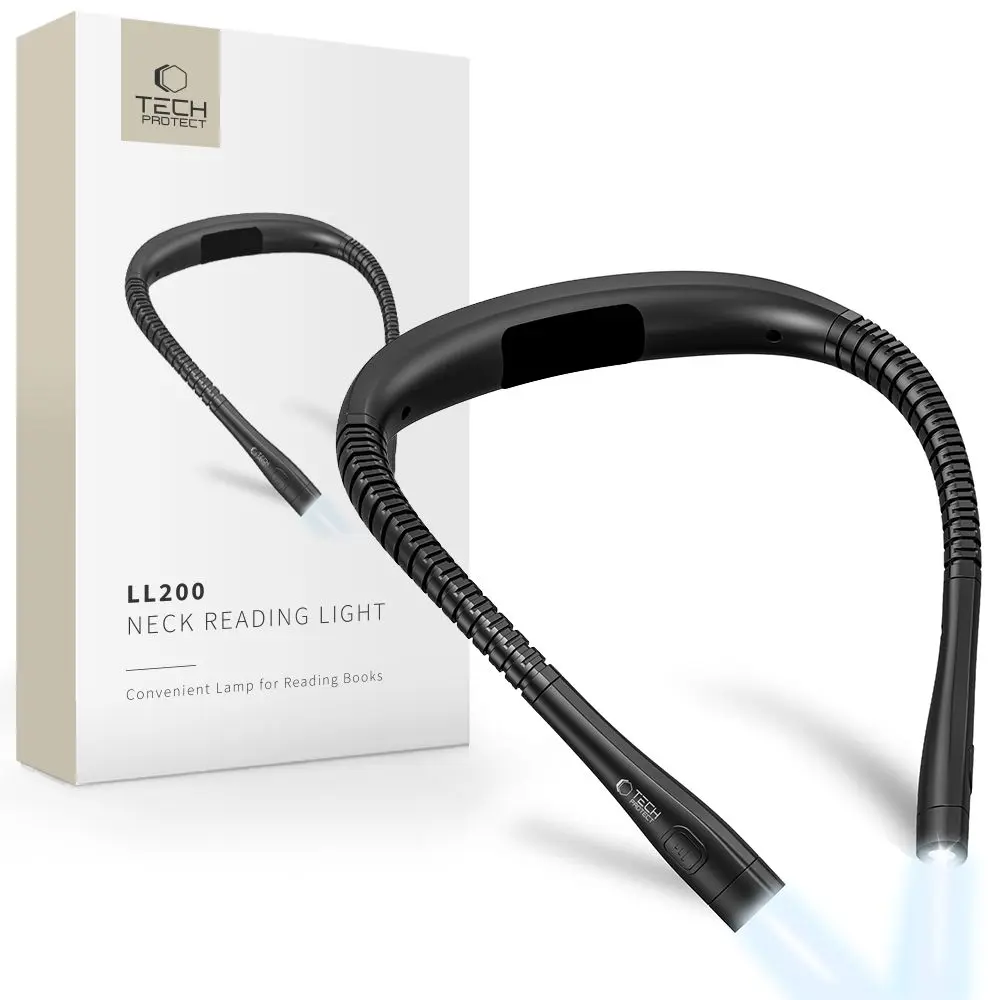 Tech-Protect LL200 Neck Reading Light Black - Elektronika i akcesoria
