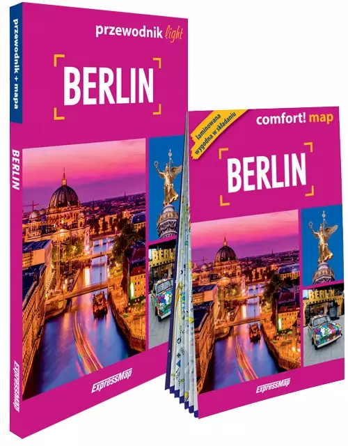 Berlin light Przewodnik + mapa - Książki