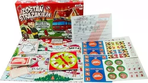 Zostań strażakiem. Super gra, która uczy bezpiecznej zabawy! - Gry