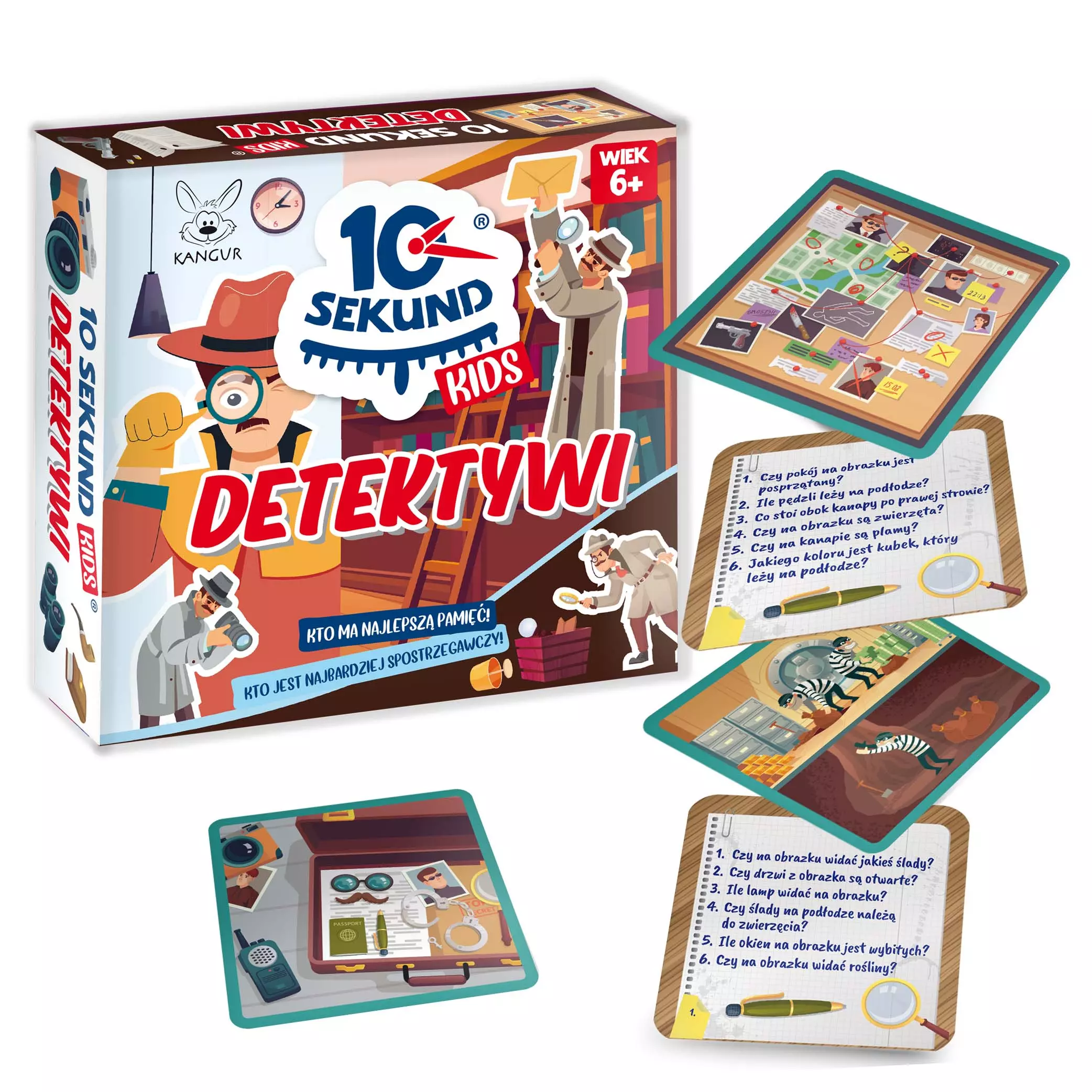 10 Sekund Kids. Detektywi - Gry