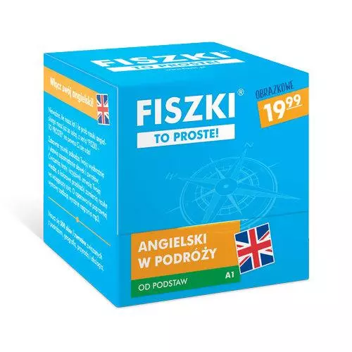 Fiszki obrazkowe. Angielski w podróży - od podstaw - Książki