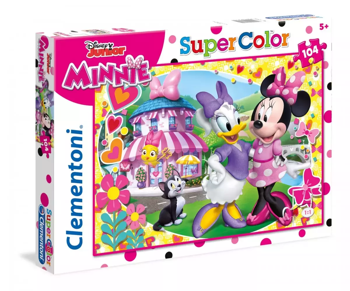 Puzzle 104 elementy. Supercolor. Minnie - Puzzle